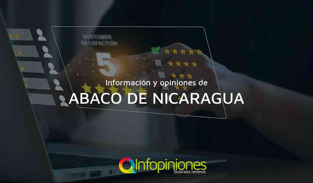 Información y opiniones sobre ABACO DE NICARAGUA de Managua